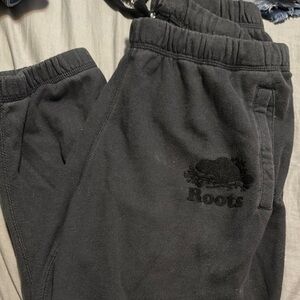 Roots WomensBlack Sweatpants